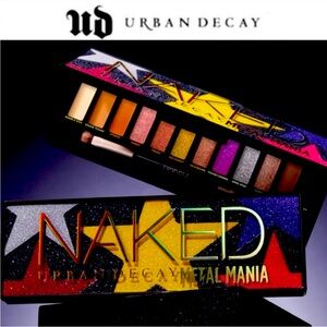 🆕 Urban Decay Naked Metal Mania Metallic Eyeshadow Palette, NIP